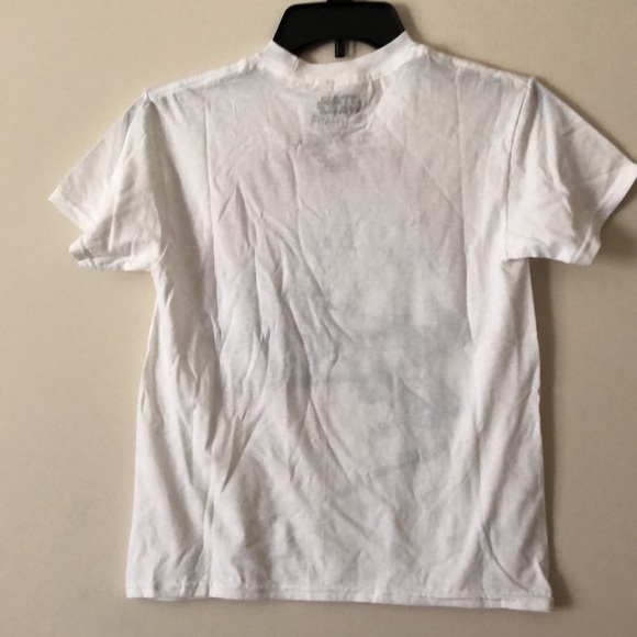 UNISEX Retro Max Engine Star Wars X wing T-shirt Juniors XS white cotton NWOT - Picture 4 of 10